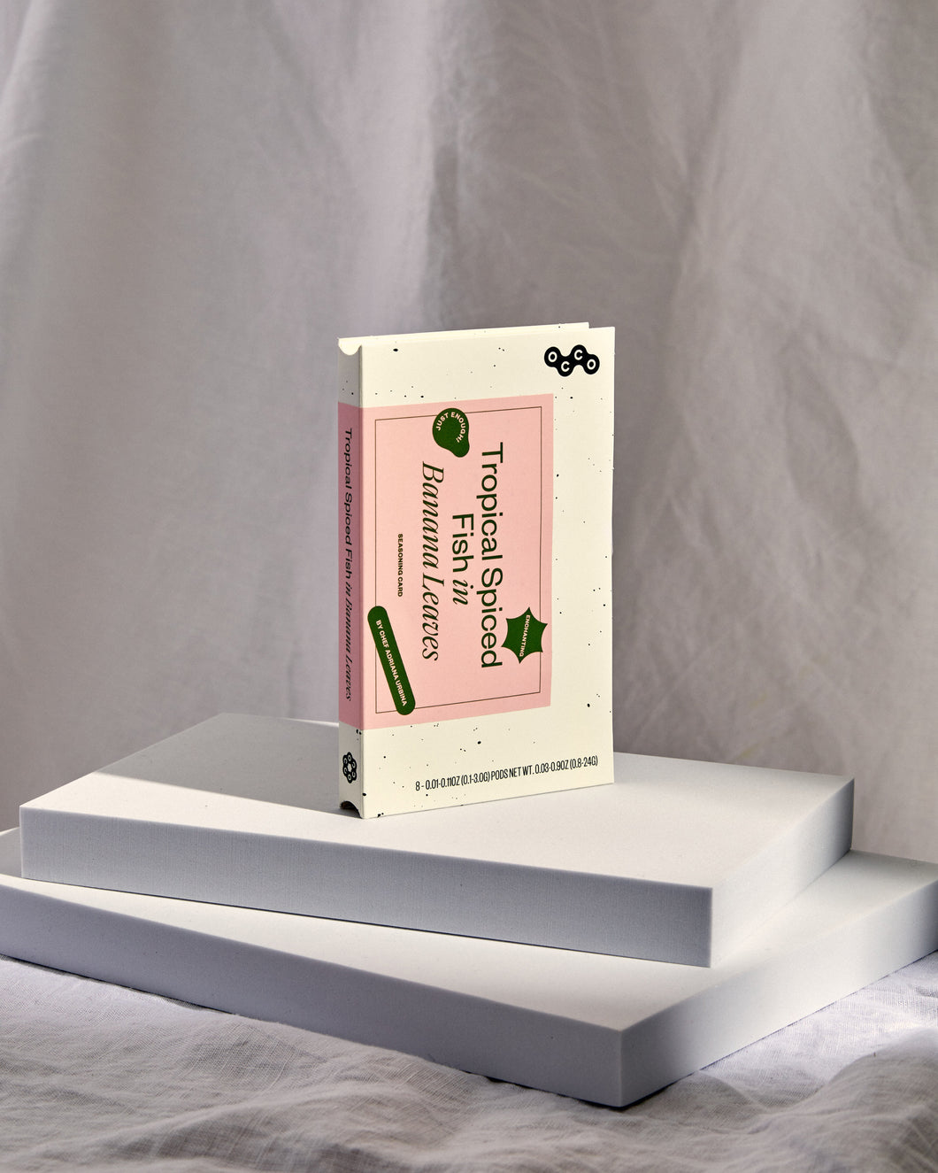 Tropical Spiced Fish in Banana Leaves