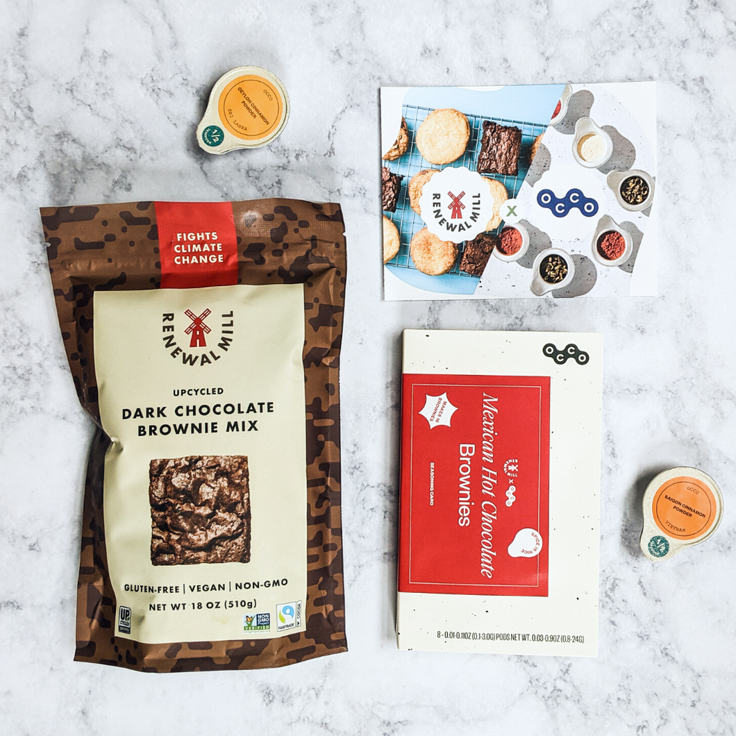 Renewal Mill x Occo Mexican Hot Chocolate Brownie Kit